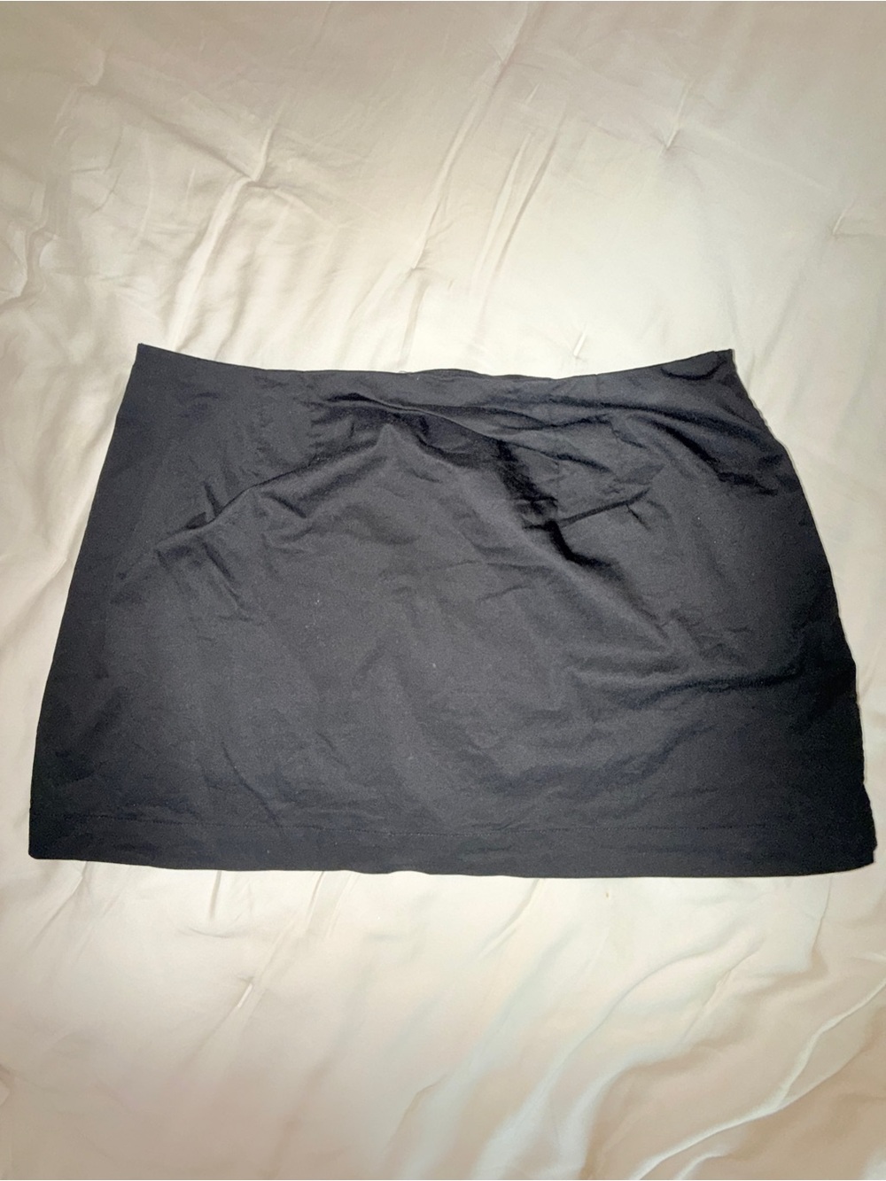 Essential Black A-Line Mini Skirt
